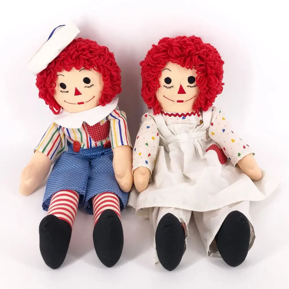 Raggedy Ann & Andy dolls vintage